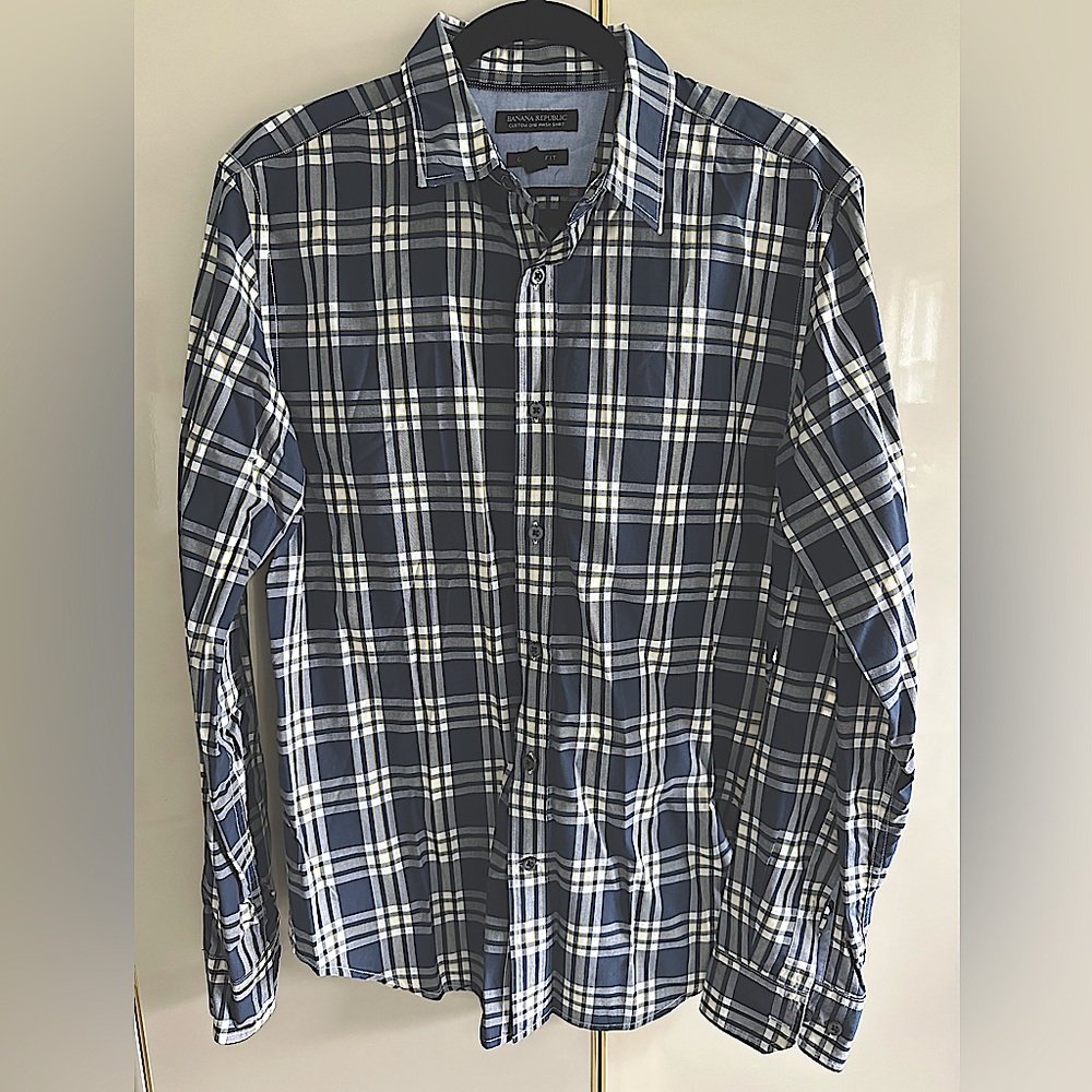 BR Grant men’s slim fit button down shirt-M